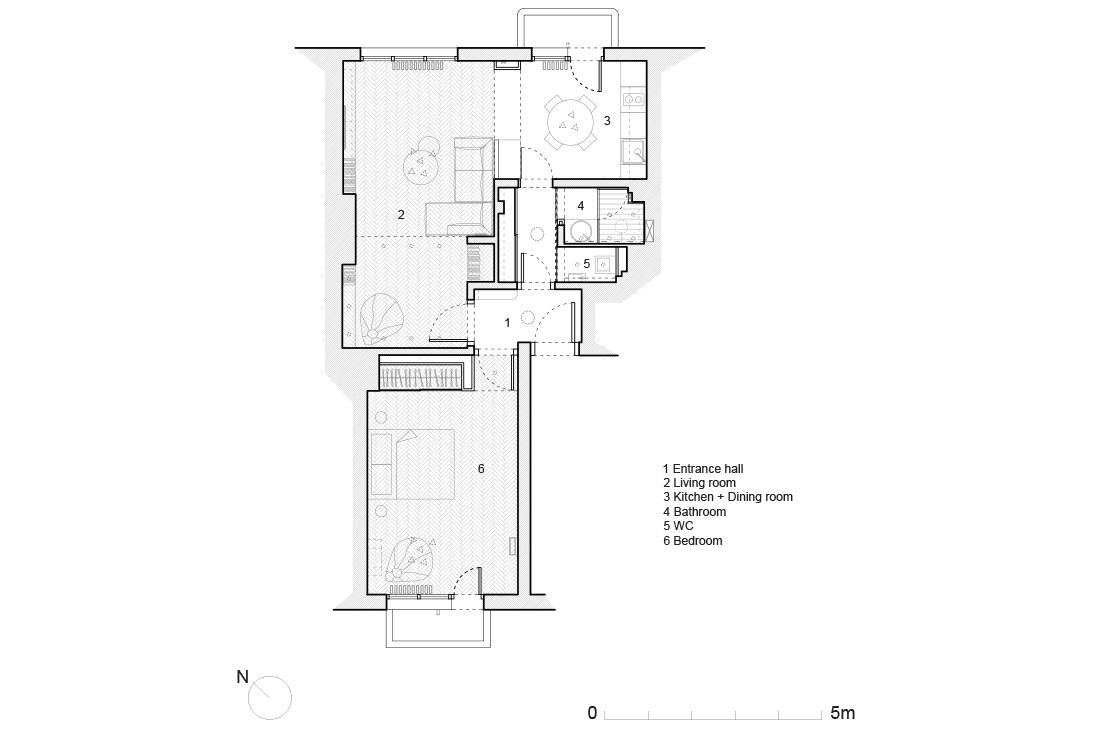 Apartment in Sofia by Simple. Architecture; Bulgaria