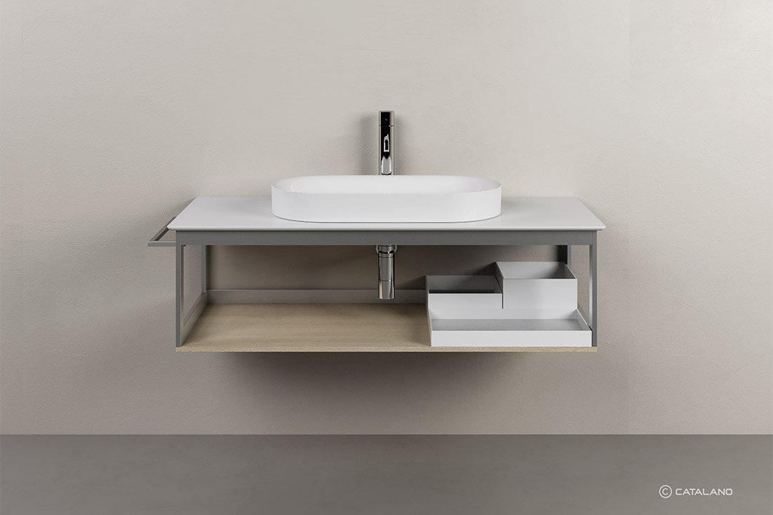 Wall-hung washbasins - Ceramica Catalano