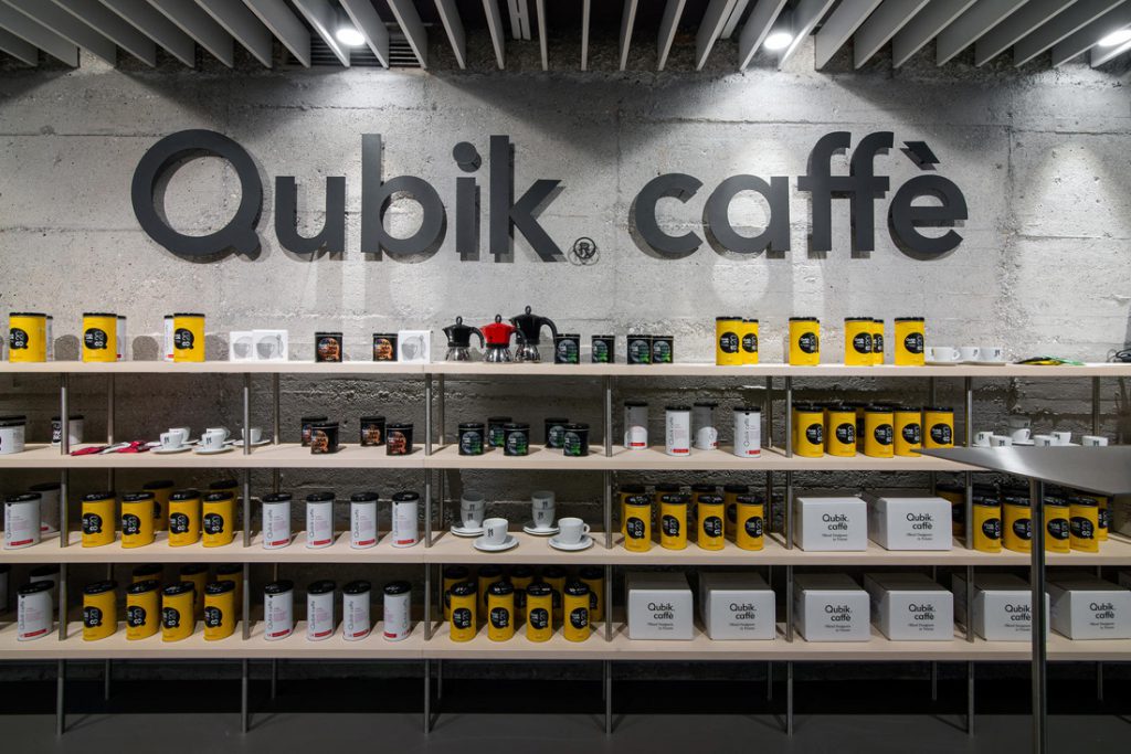 Qubik caffe flagship store, Ljubljana – BIG SEE