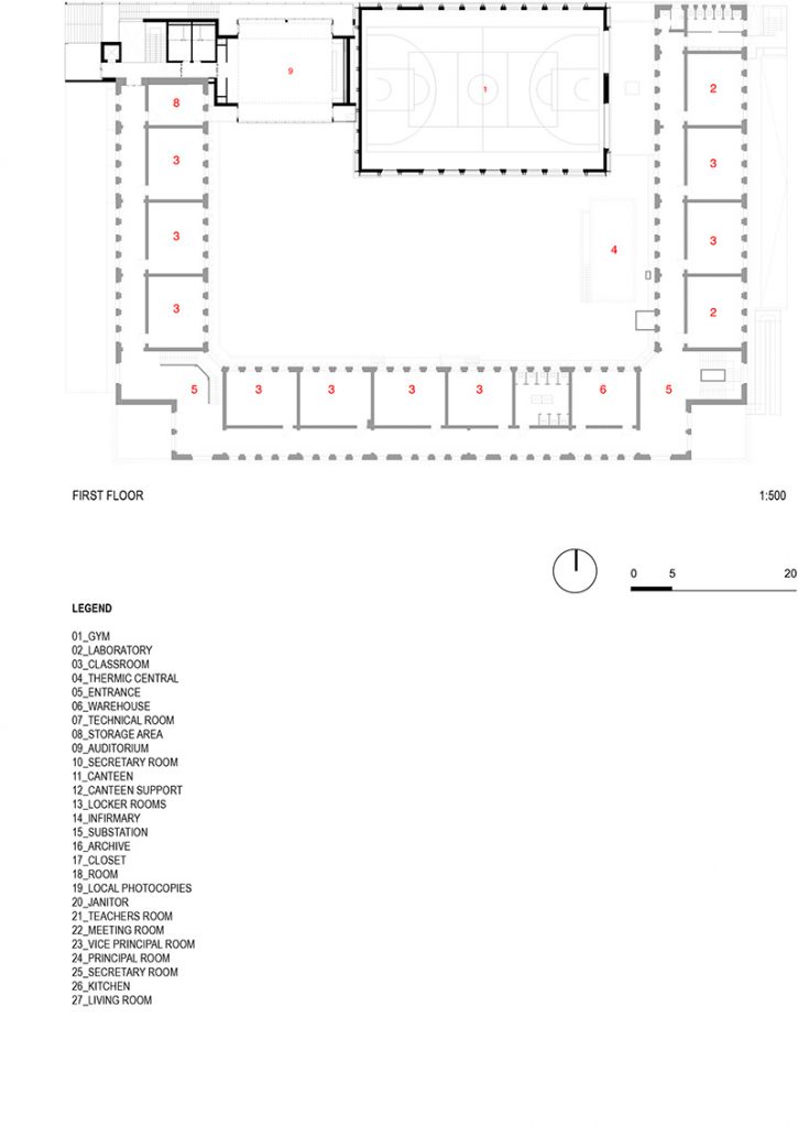 Renovation and Extension “E. Fermi” Secondary School, Palazzolo sull ...