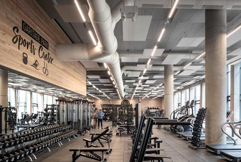 Sports Center Garitage Park, Sofia BIG SEE