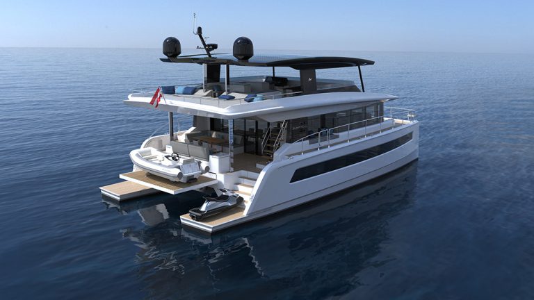 The SILENT 62 3-deck: The Compact Superyacht