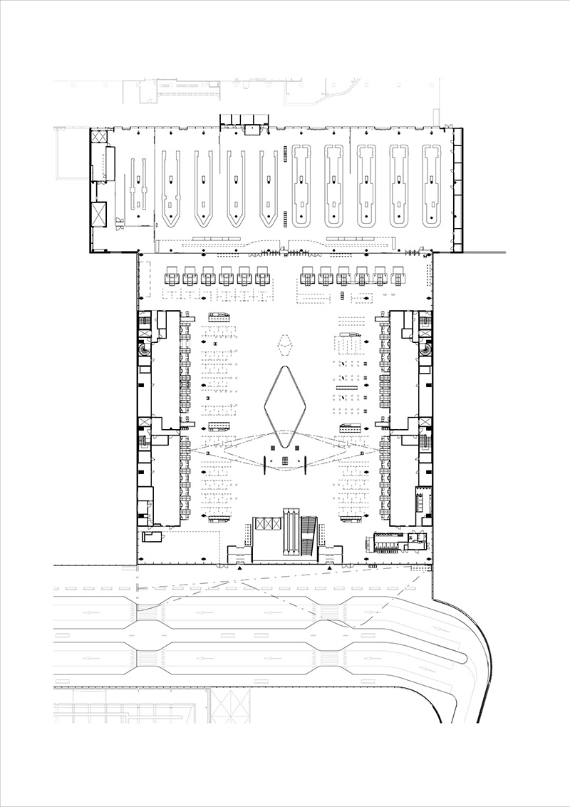 Helsinki International Airport departures and arrivals building – BIG SEE