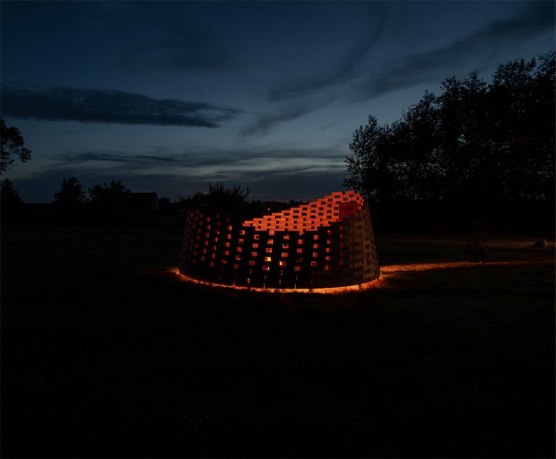 Firepit and Panoramp in Enying – BIG SEE