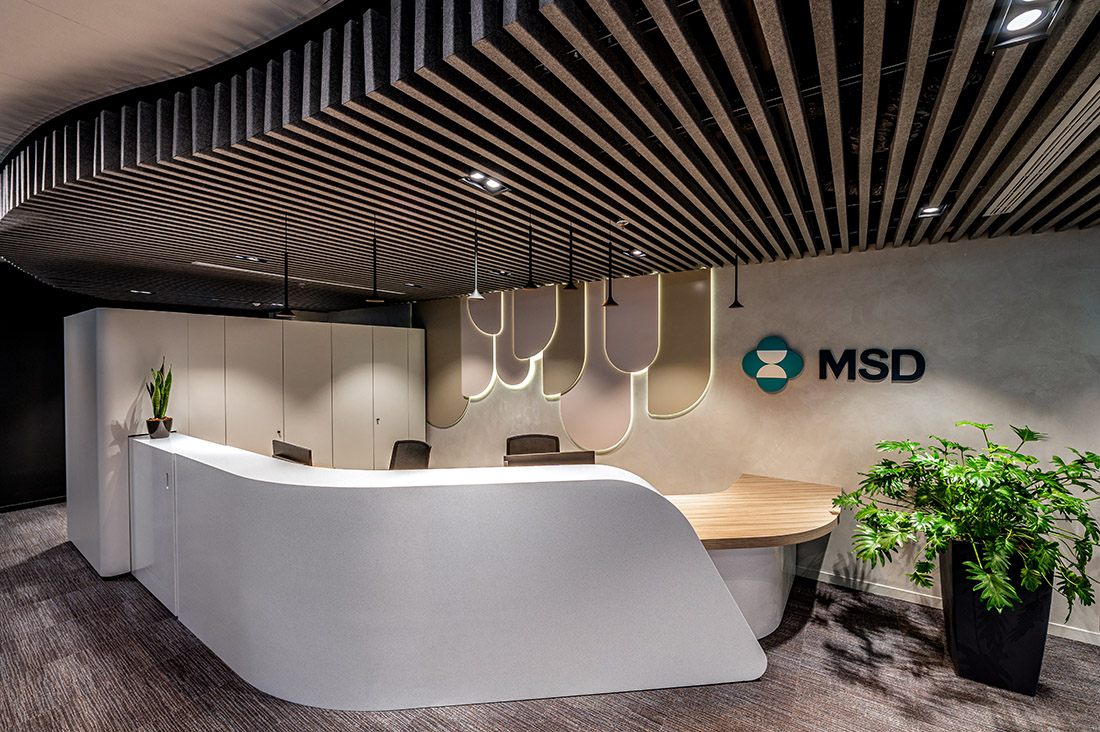 MSD Pharmaceuticals Interior Design – BIG SEE