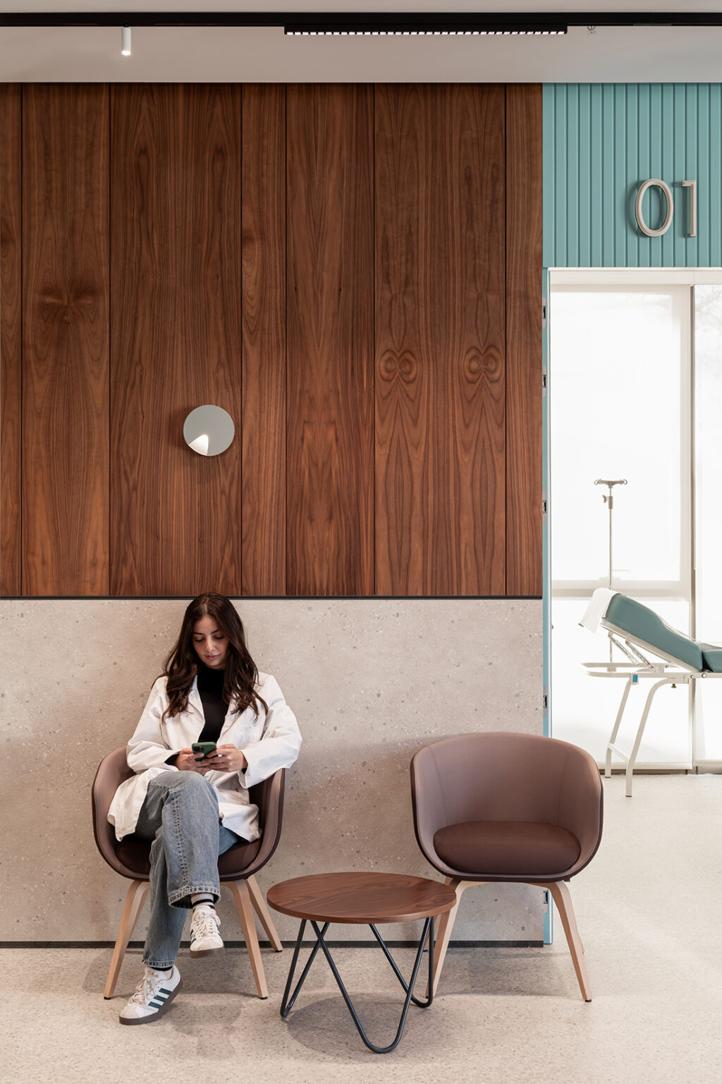 Interior of the private health institution “Milmedika” – BIG SEE