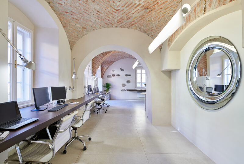 The reconstruction, renovation, and adaptation project, along with the ...