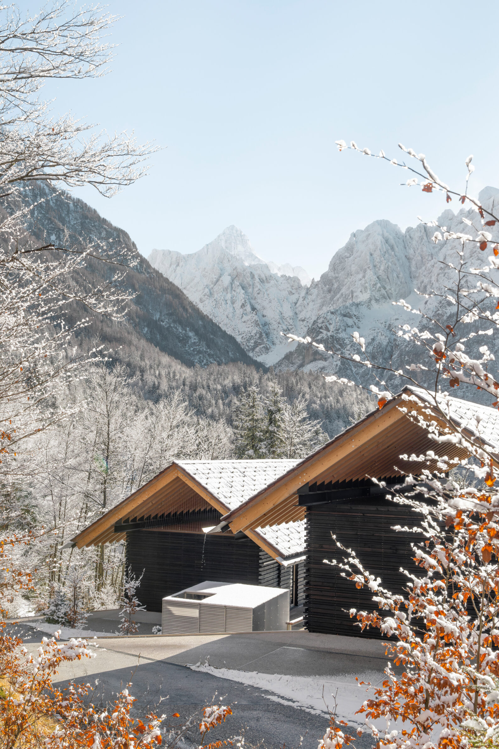 Twin Alpine Houses_Dekleva Gregoric Architects_photo Ana Skobe_1_outside_03 Dekleva Gregoric