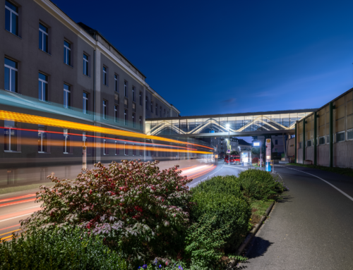 Educational Bridge Knittelfeld by HOFRICHTER-RITTER Architects