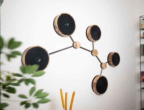 Molecule Audio System by Ultrasonic Audio Technologies, designed by Miha Ciglar and Matej Colja