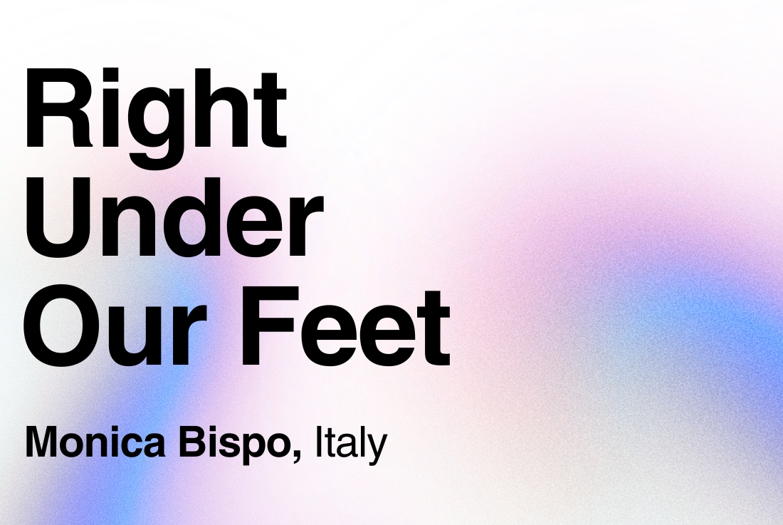 BIG SEE Survey - Monica Bispo: Right Under Our Feet
