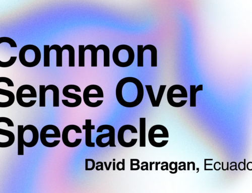 David Barragan: Common Sense Over Spectacle