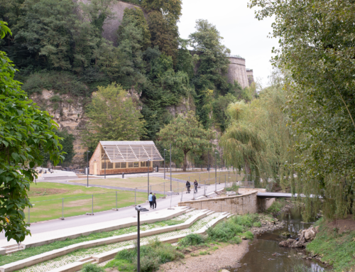 Kiosk Parcs de la Pétrusse by New Architekten