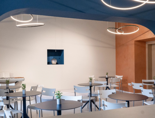 Renovation of the Jesuit College Café by UNIKREA.SI