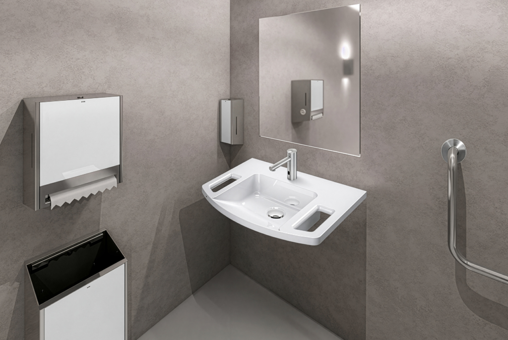 MIRANIT WASHBASIN EXOS. WITH F7 TAP