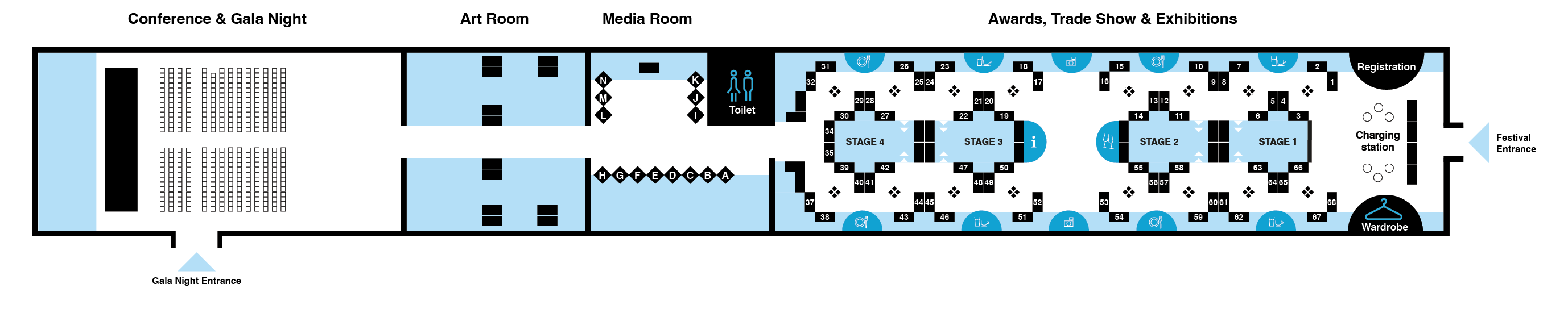 BIG SEE Festival 2026 Floor Plan